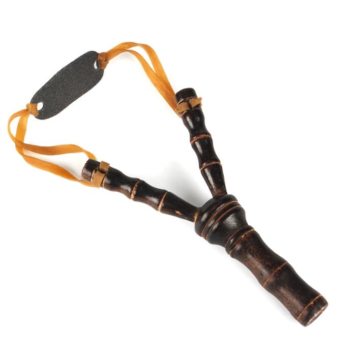 Рогатка деревянная «Бамбук», 19 см, коричневая