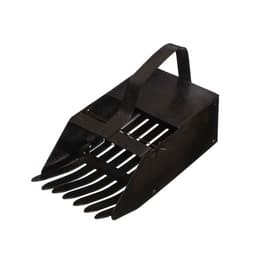 Плодосъёмник ягодный «Черника», с заслонкой, с ручкой, металлический, МИКС