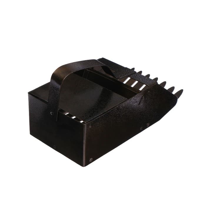 Плодосъёмник ягодный «Черника», с заслонкой, с ручкой, металлический, МИКС