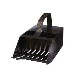 Плодосъёмник ягодный «Черника», с заслонкой, с ручкой, металлический, МИКС