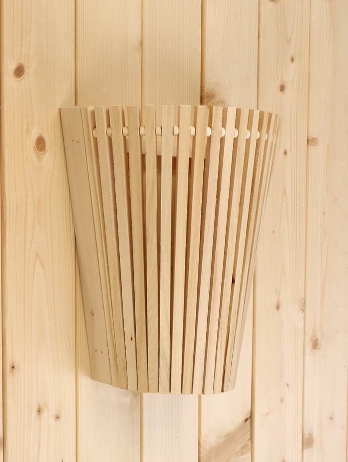 Абажур для бани и сауны «Свет», липа, 28×15×31 см, настенный, «Добропаровъ»