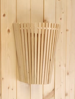Абажур для бани и сауны «Свет», липа, 28×15×31 см, настенный, «Добропаровъ»