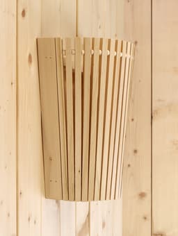 Абажур для бани и сауны «Свет», липа, 28×15×31 см, настенный, «Добропаровъ»