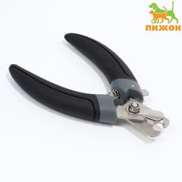 Когтерез боковой, 16.5×7×2 см, с 2 отверстиями, эконом, цвет МИКС