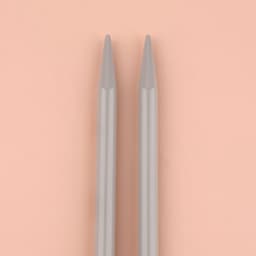 Спицы для вязания, прямые, с тефлоновым покрытием, d=8 мм, 35 см, 2 шт.