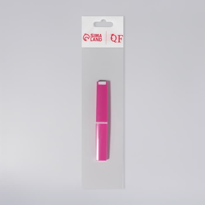 Пинцет скошенный, узкий, 9 см, в футляре, МИКС