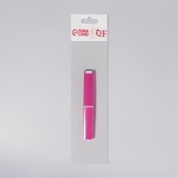 Пинцет скошенный, узкий, 9 см, в футляре, МИКС