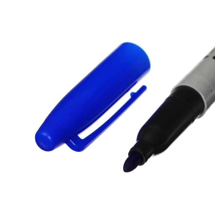 Маркер перманентный Calligrata, синий, узел 3.0 мм