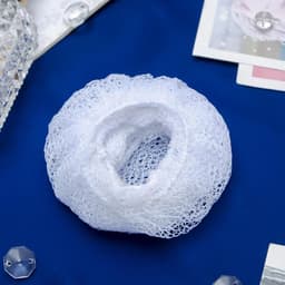 Сетка для волос, белая