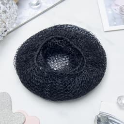 Сетка для волос, d=10 см, чёрная