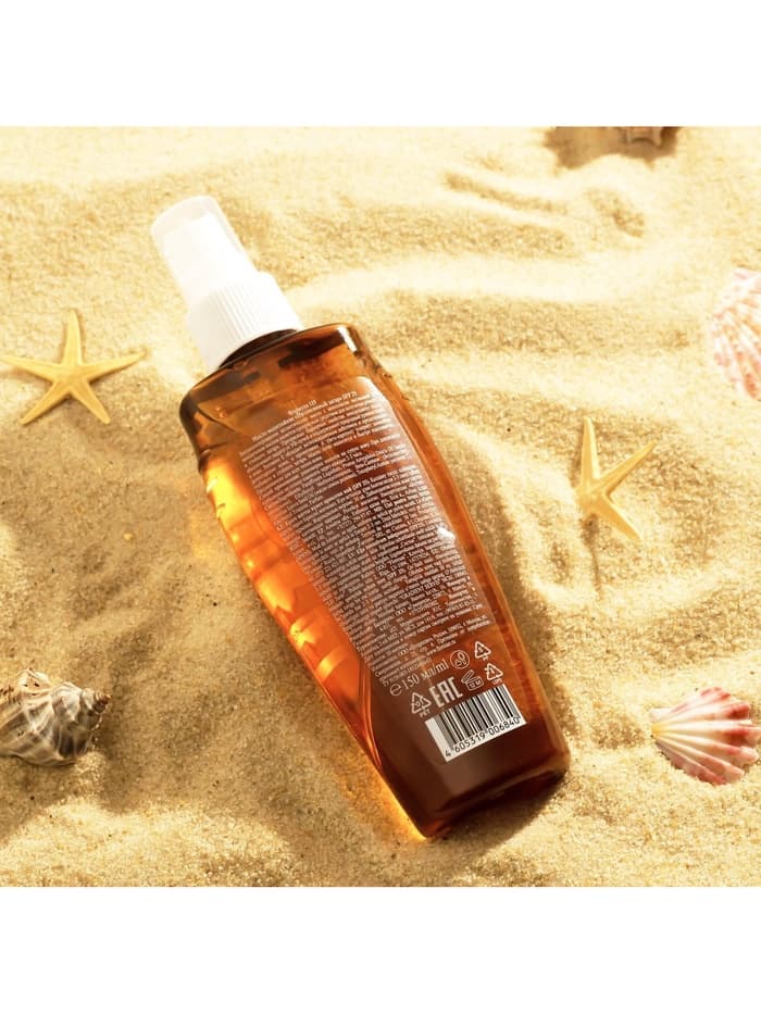 Масло водостойкое для загара Floresan интенсивный загар SPF 25, 150 мл