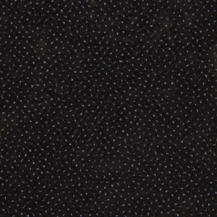 Флизелин клеевой сплошной, 30 г/м², 1 м × 1 м, чёрный
