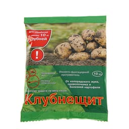 Средство от болезней и вредителей «Клубнещит», пластиковая ампула, 10 мл