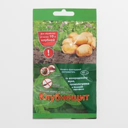Средство от болезней и вредителей «Клубнещит», пластиковая ампула, 10 мл