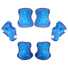 Защита роликовая ONLYTOP OT-2020, р. S, цвет синий