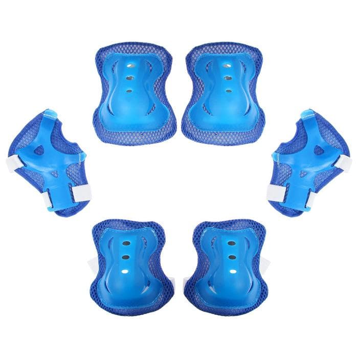 Защита роликовая ONLYTOP OT-2020, р. S, цвет синий