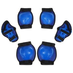 Защита роликовая ONLYTOP OT-2017, р. универсальный, цвет синий