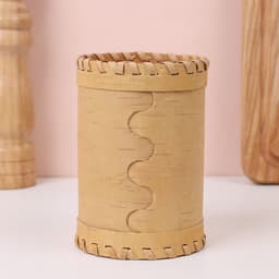 Туес «Шишки», 8×8×10 см, береста