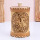 Туес «Белки», 8×8×14 см, береста