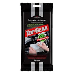 Влажные салфетки Top Gear, для рук, 30 шт.