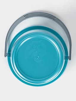 Ведро с крышкой «Соло», 3 л, перламутровое бирюзовое