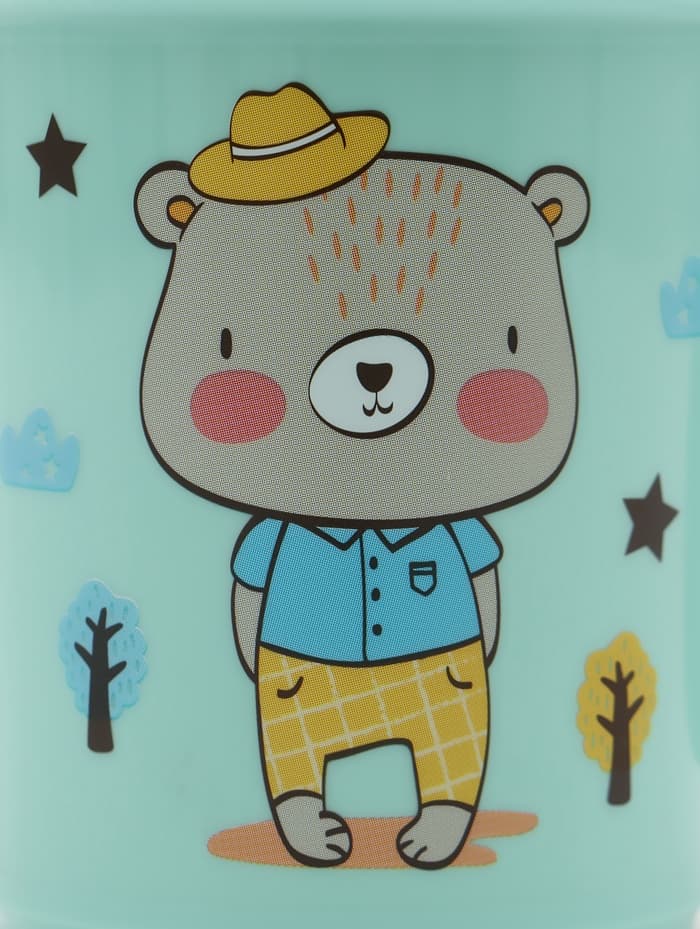 Кружка с декором 180 мл, детская, пластиковая