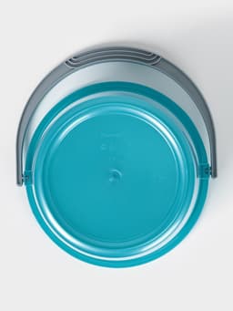 Ведро с крышкой «Соло», 7 л, перламутровое бирюзовое