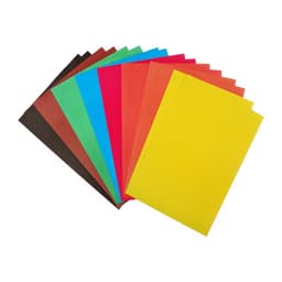 Картон цветной Calligrata, А4, 16 листов, 8 цветов, немелованный, МИКС