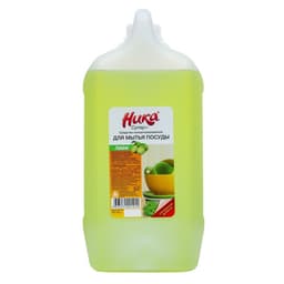 Средство для мытья посуды «Ника-Супер Плюс», гель-концентрат, лайм, 5 кг