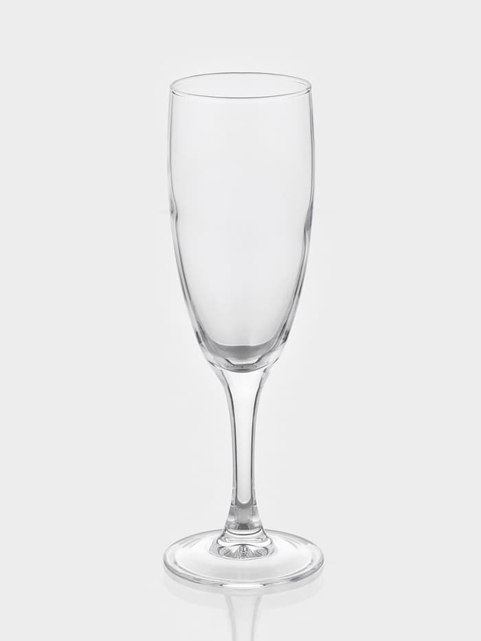 Бокалы для шампанского Luminarc French Brasserie, 170 мл, h=18.5 см, набор 6 шт., стекло, прозрачные