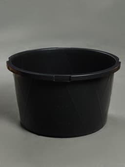 Таз строительный, 90 л, круглый, пластик