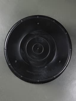 Таз строительный, 90 л, круглый, пластик