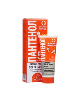 Сливки детские после загара Floresan «Пантенол скорая помощь», 75 мл