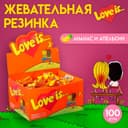 Жевательная резинка Love is «Ананас и апельсин», 4.2 г