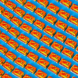 Жевательная резинка Love is «Ананас и апельсин», 4.2 г