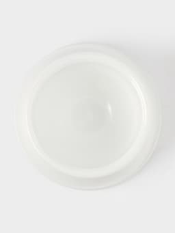 Ёршик для унитаза «Блеск. Эконом», 12.5×12.5×37.5 см, с подставкой, белый