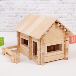 Конструктор деревянный PELSI «Архитектор 2», 139 элементов