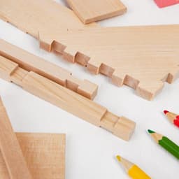 Конструктор деревянный PELSI «Архитектор 2», 139 элементов