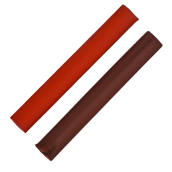 Набор сангина и сепия, 10 шт., (длина 55±1 мм; диаметр 8 мм± 1 мм), в картонной коробке