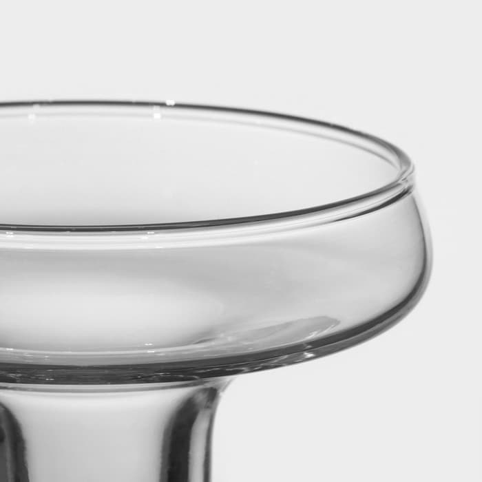 Подсвечник Paşabahçe Basic, h=17 см, стекло, прозрачный