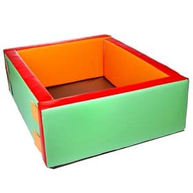 Мягкий модуль «Бассейн» прямоугольный, маленький, МИКС