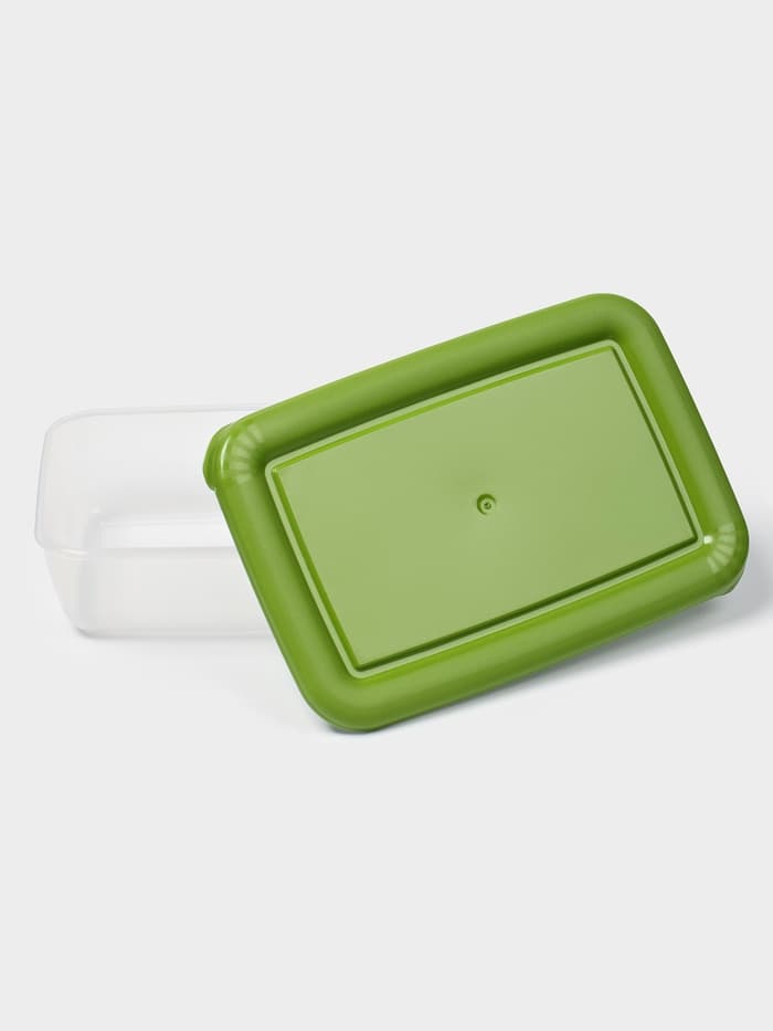 Контейнер пищевой Полимербыт «Лайт», 450 мл, пластик, крышка МИКС