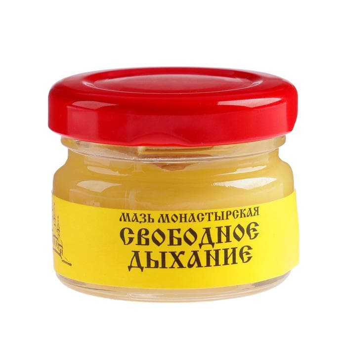 Бальзам-крем Монастырский Свободное дыхание, 28 мл
