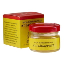 Мазь «Монастырская От гайморита», 25 мл, «Бизорюк»