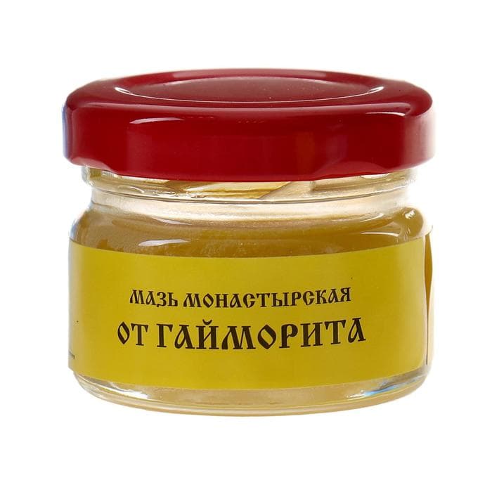 Мазь «Монастырская От гайморита», 25 мл, «Бизорюк»