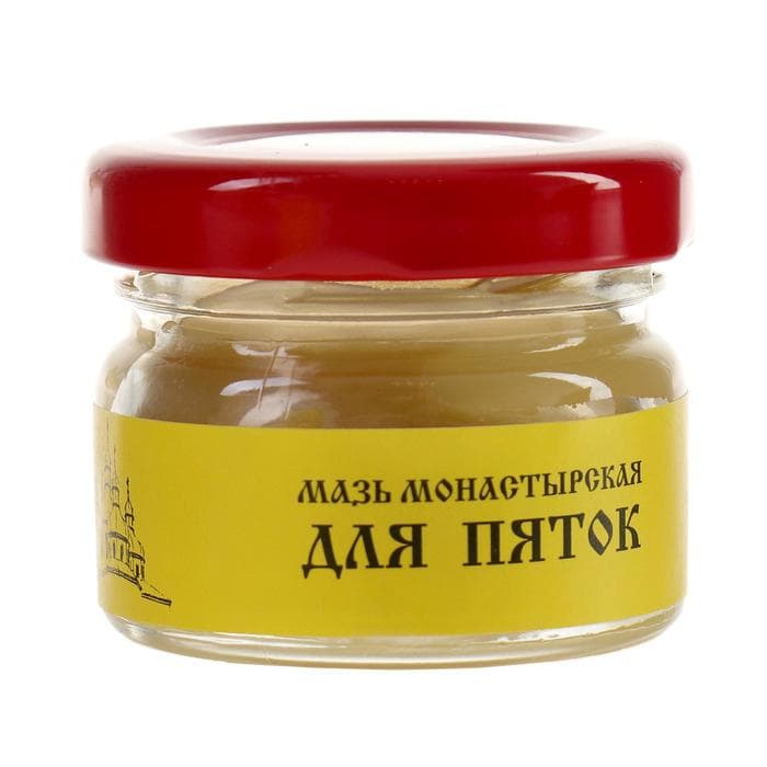 Мазь монастырская «Бизорюк» для пяток, 28 мл