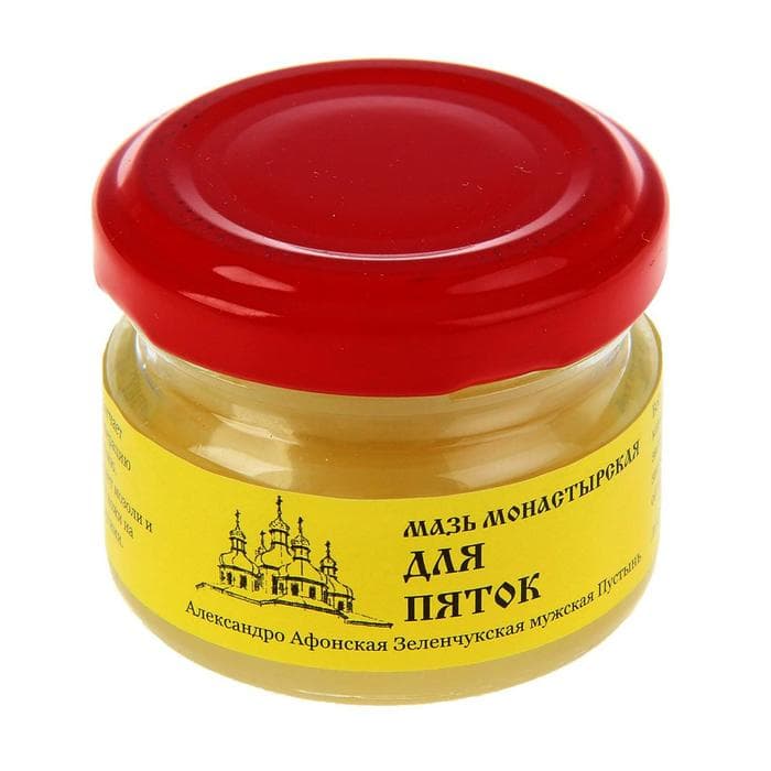 Мазь монастырская «Бизорюк» для пяток, 28 мл