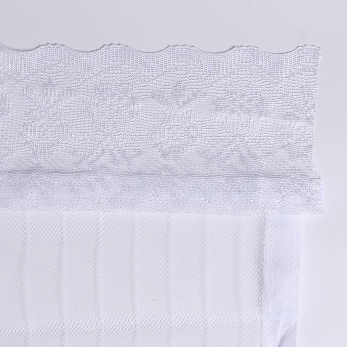 Сетка москитная для дверей, 90×210 см, на магнитах, белая