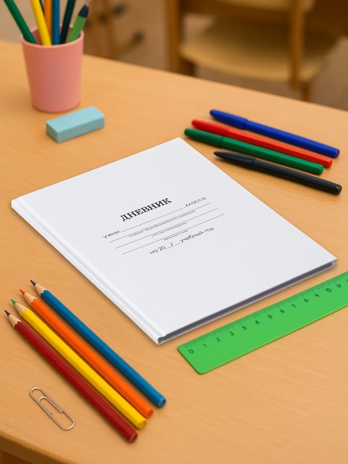 Дневник школьный для 1-11 классов, «Белый», твёрдая обложка 7БЦ, глянцевая ламинация, 40 листов