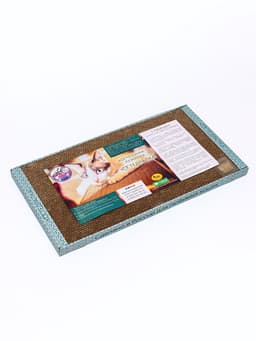 Домашняя когтеточка-лежанка для кошек, 56×30 см, гофрокартон